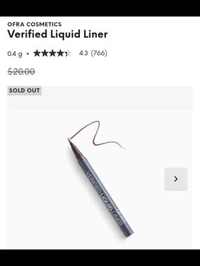 OFRA Verified Liquid Liner - Brown